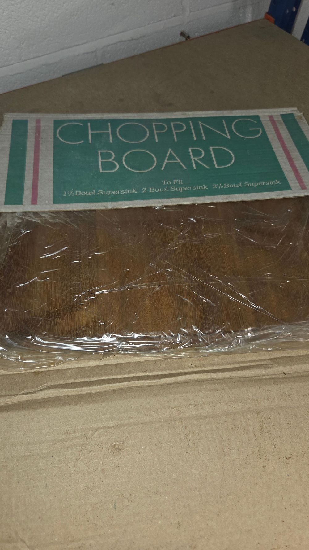 Lot 309 – New Wooden Chopping Board for Supersink