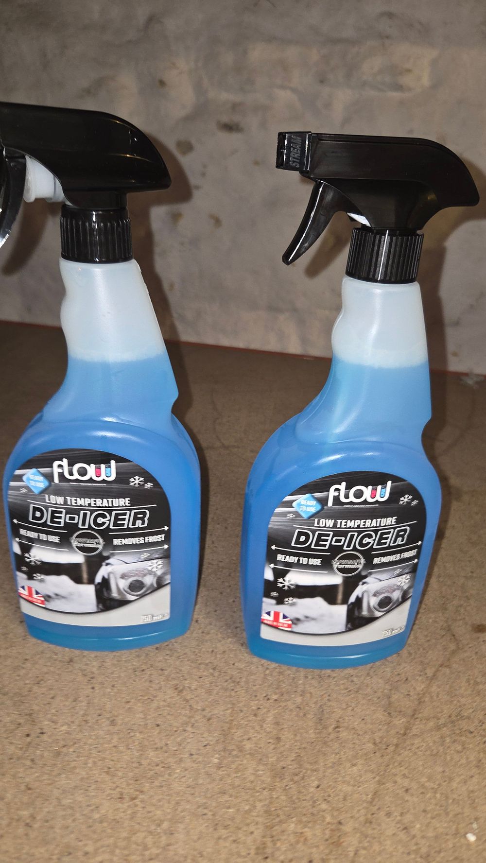 Lot 314 – 2 Flow Low Temperature De-Icer Spray Bottles