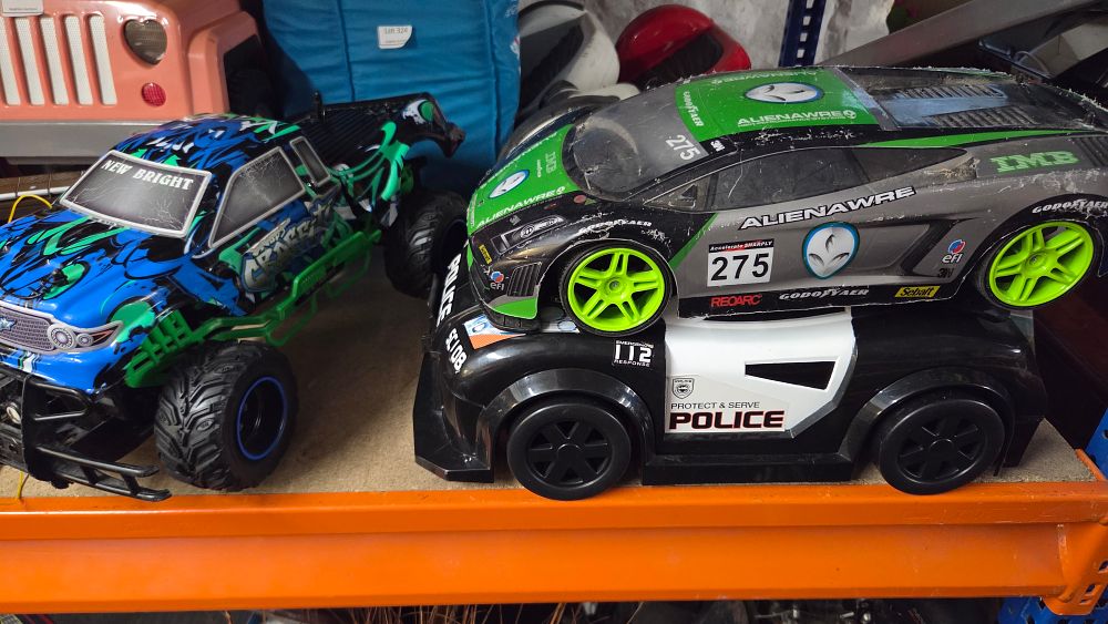 Lot 378 – A Collection of Toy Remote Control Vehicles