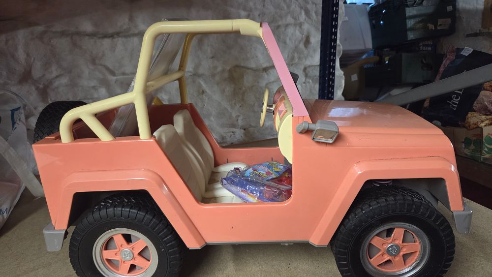 Lot 380 – Our Generation Peach Off Roader 4×4 Doll Vehicle