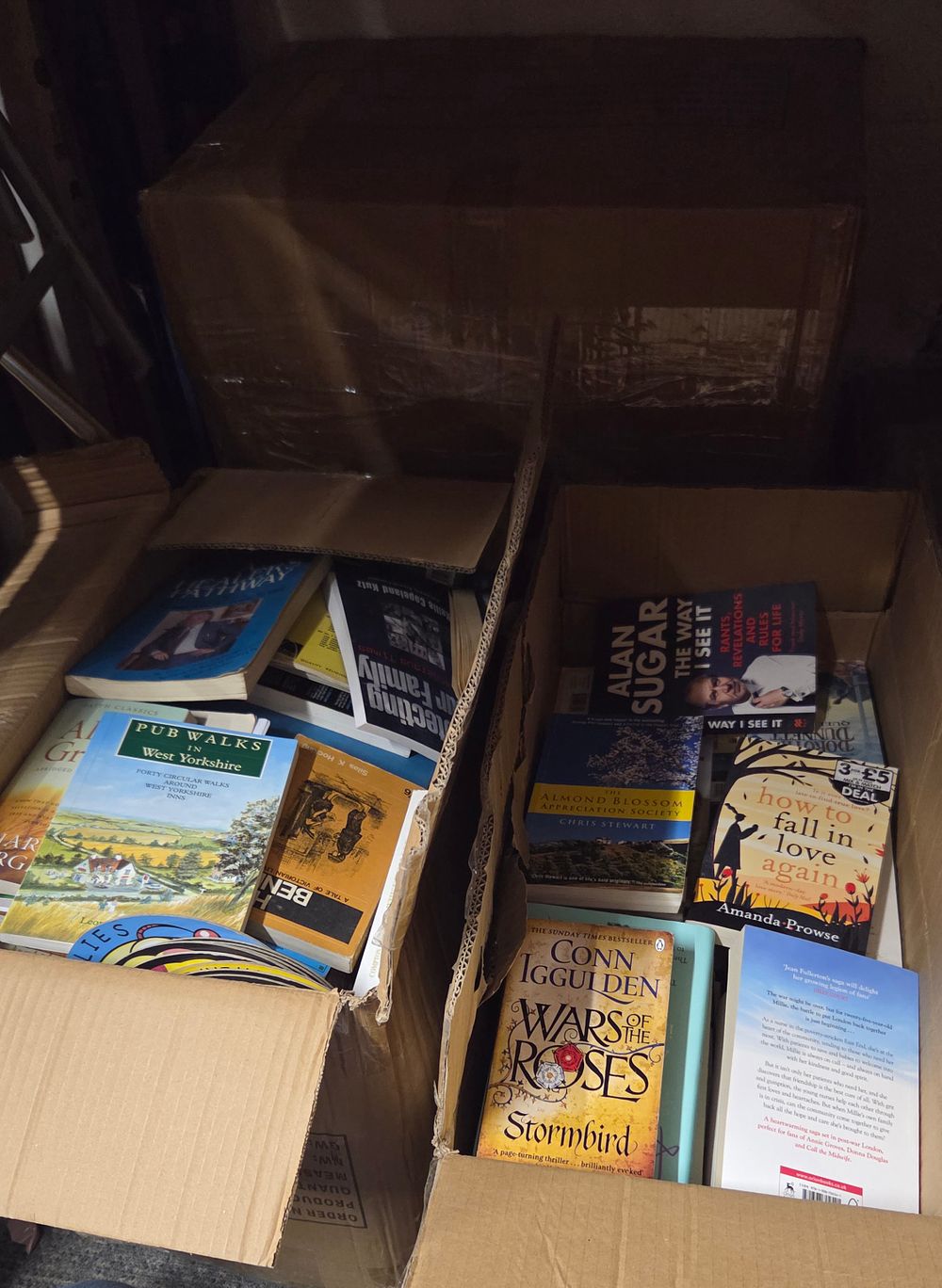 Lot 174 – Four boxes of books