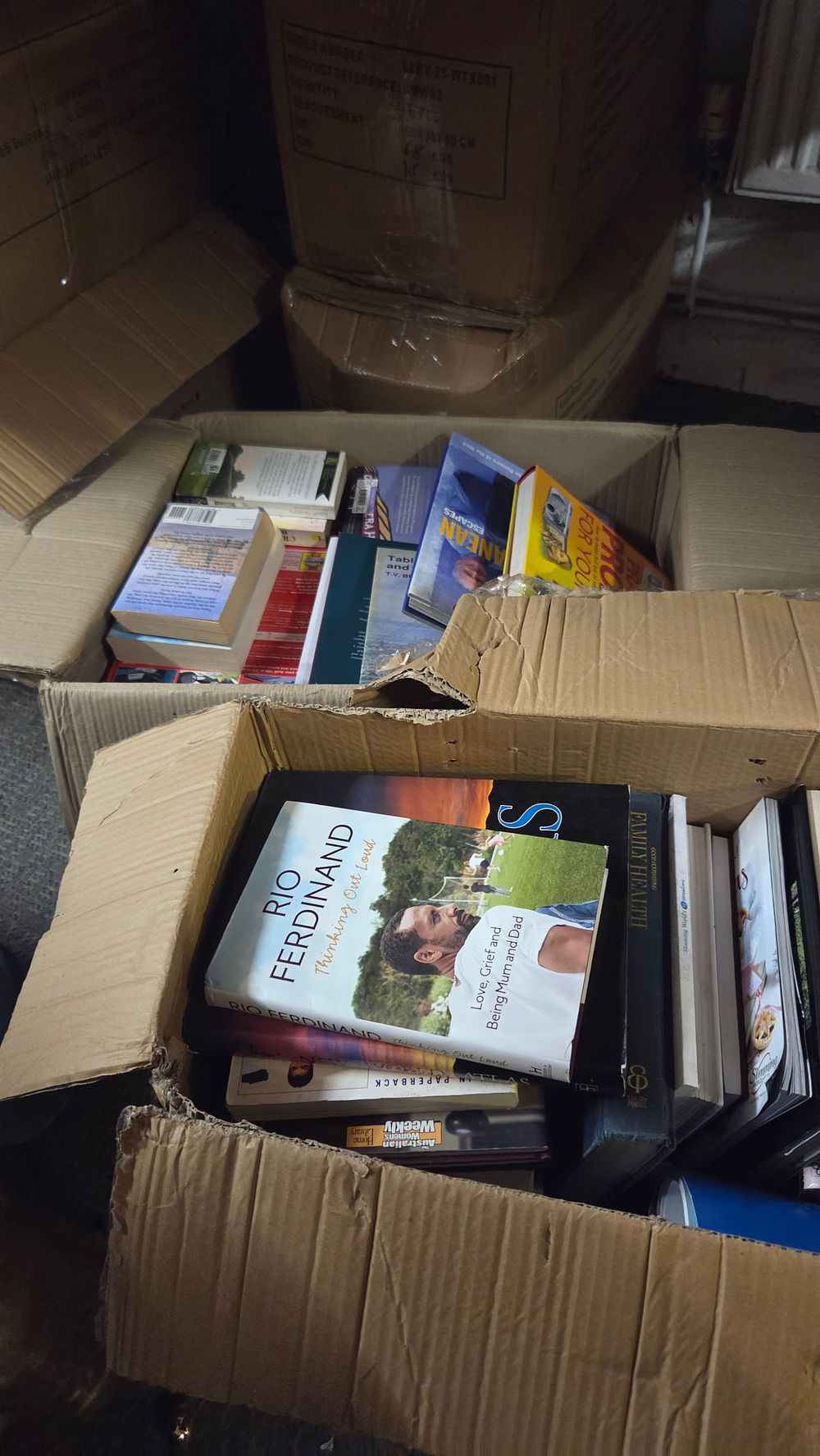 Lot 177 – Four boxes of books