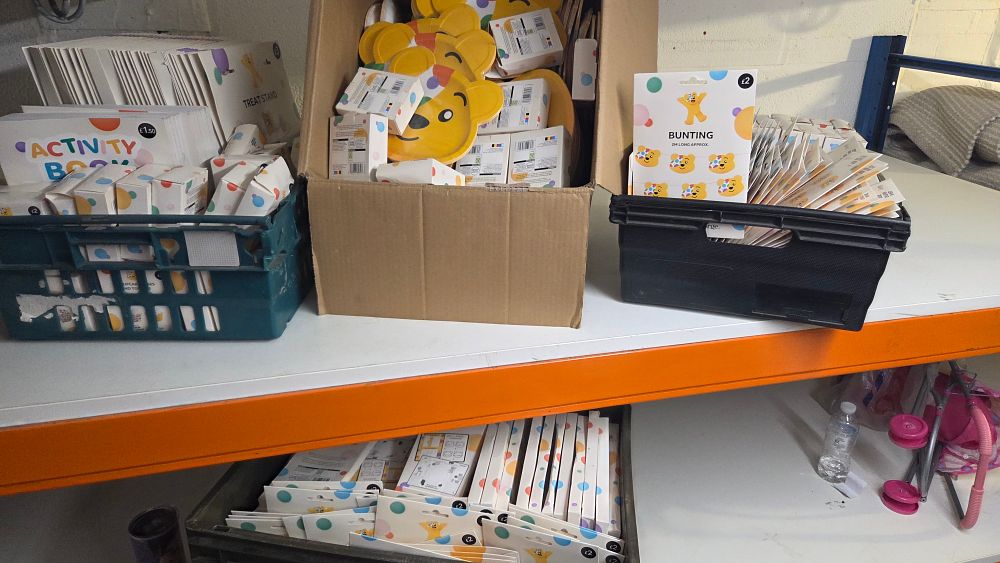 Lot 187 – A Collection of BBC Children in Need Pudsey Bear Items