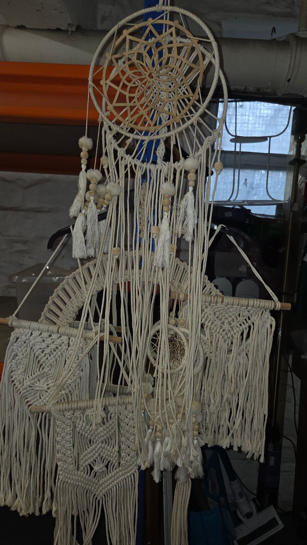 Lot 215 – A Collection of Macrame Wall Hangings and Dreamcatchers