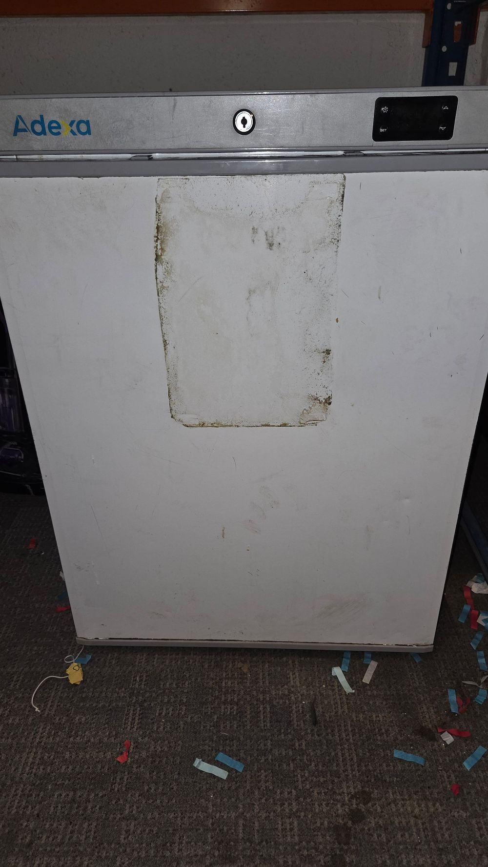 Lot 222 – Adexa Commercial Refrigerator powers on