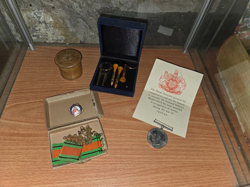 Lot 607 – A Collection of Commemorative Items Including WWII Defence Medal
