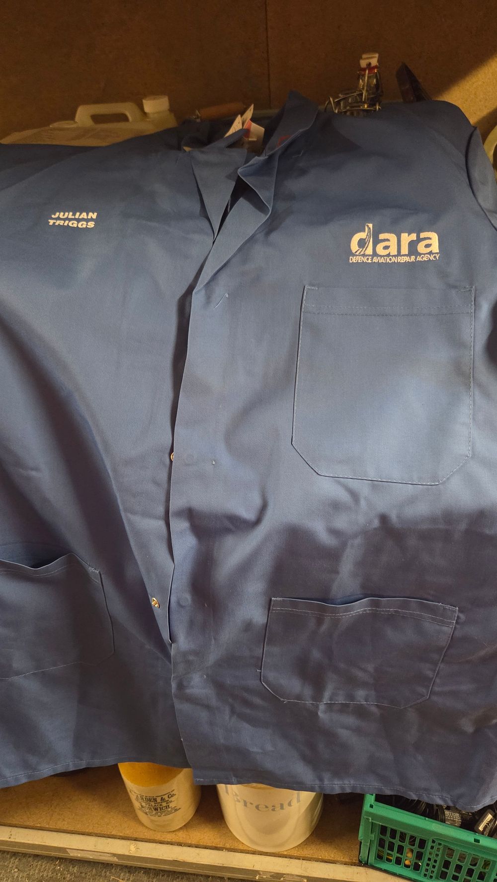Lot 228 – Six Blue Defence Aviation Repair Agency Work Coats