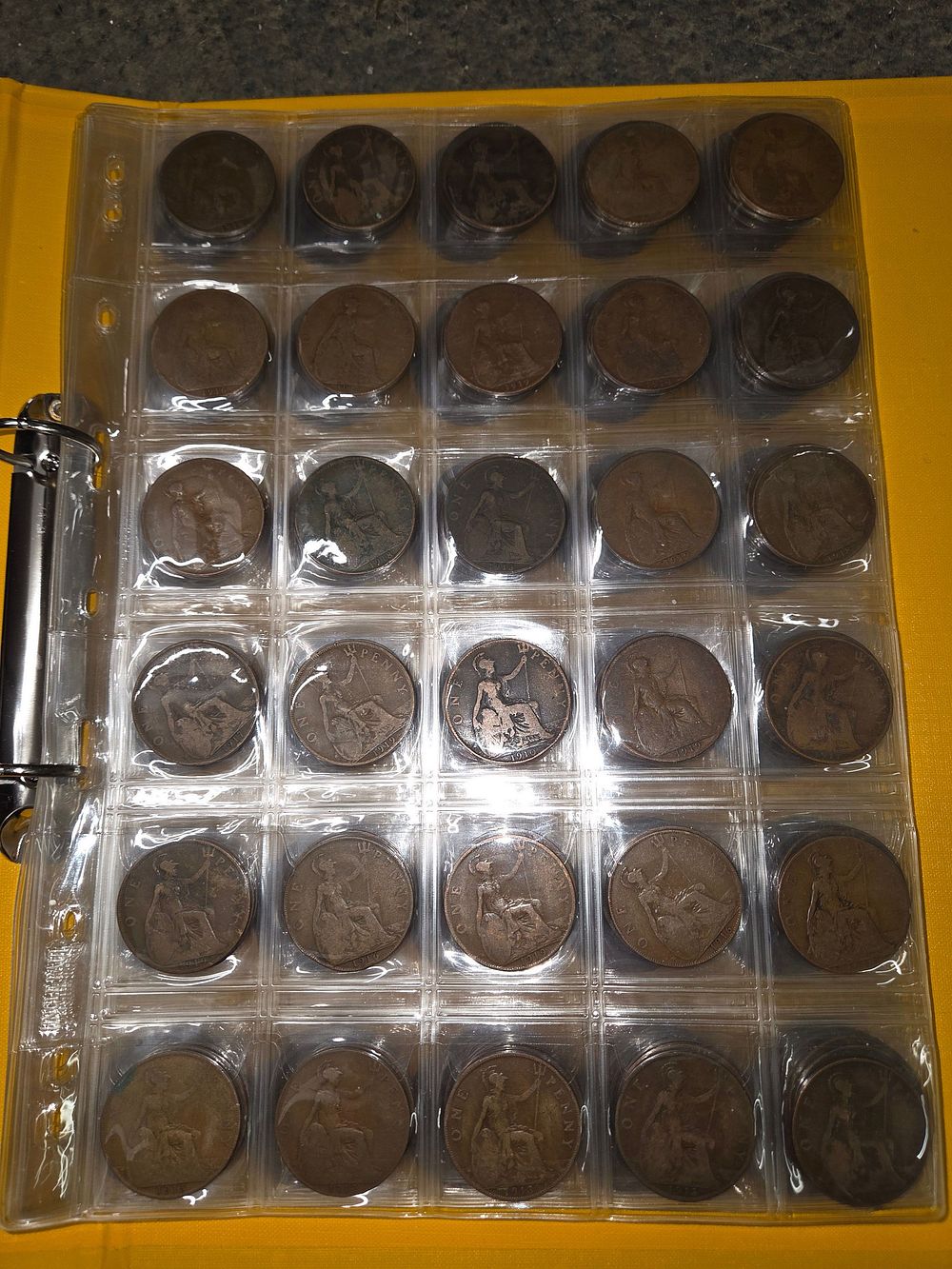 Lot 623 – A Collection of British One Penny Coins