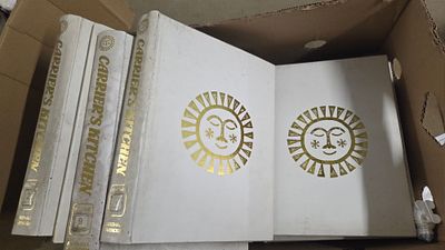 A Collection of Marshall Cavendish Robert Carrier's Kitchen Binders