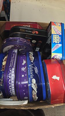 A Collection of Branded Confectionery and Biscuit Tins