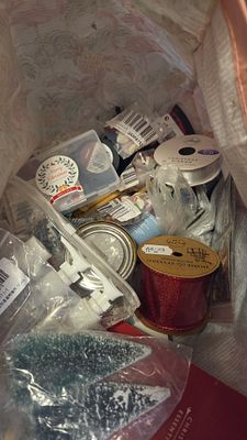 A Collection of Household Paints and Crafting Items