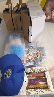 A Collection of New Household Items Including Gin Kit and Cap