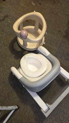 Two Plastic Child Care Items