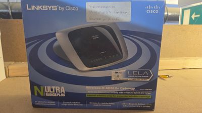 Linksys by Cisco Wireless-N ADSL2+ Gateway Model WAG160N