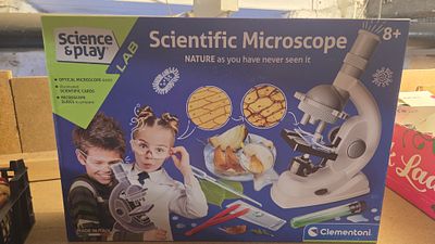 Clementoni Science and Play LAB Scientific Microscope Kit