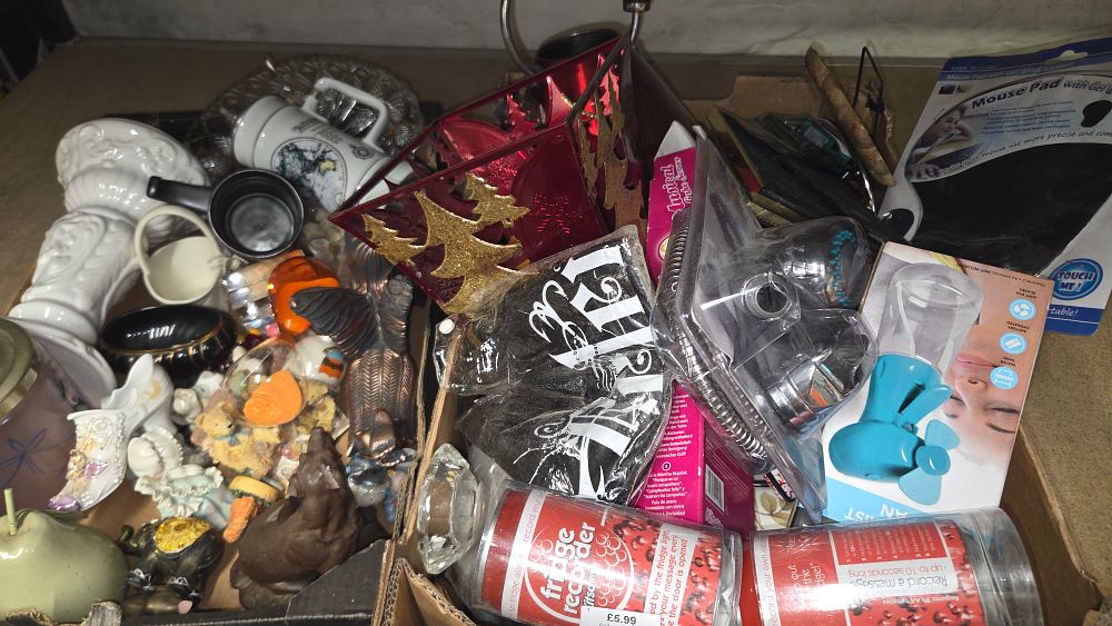 Lot 182 – Two Boxes of Household Miscellaneous Items