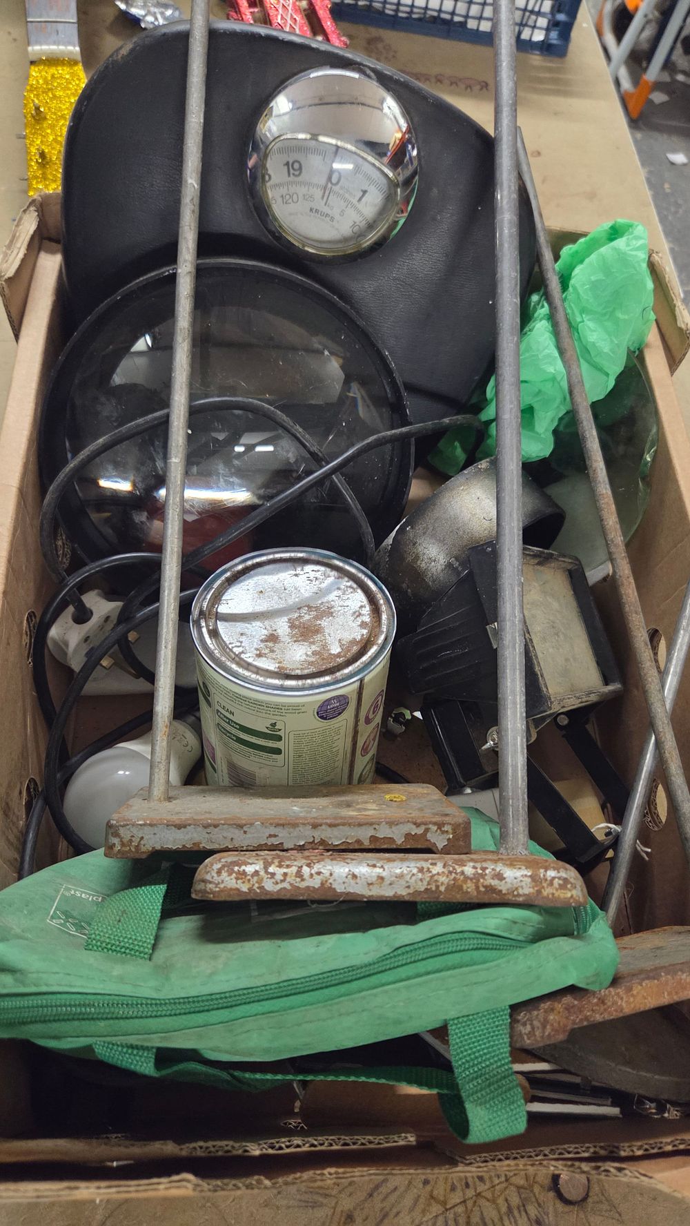 Lot 201 – A Collection of Tools etc. Including KRUPS Scales