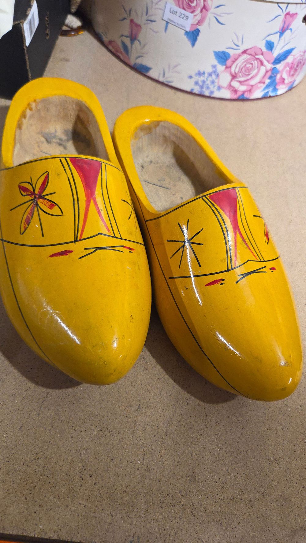Lot 234 – Pair of Dutch Clogs