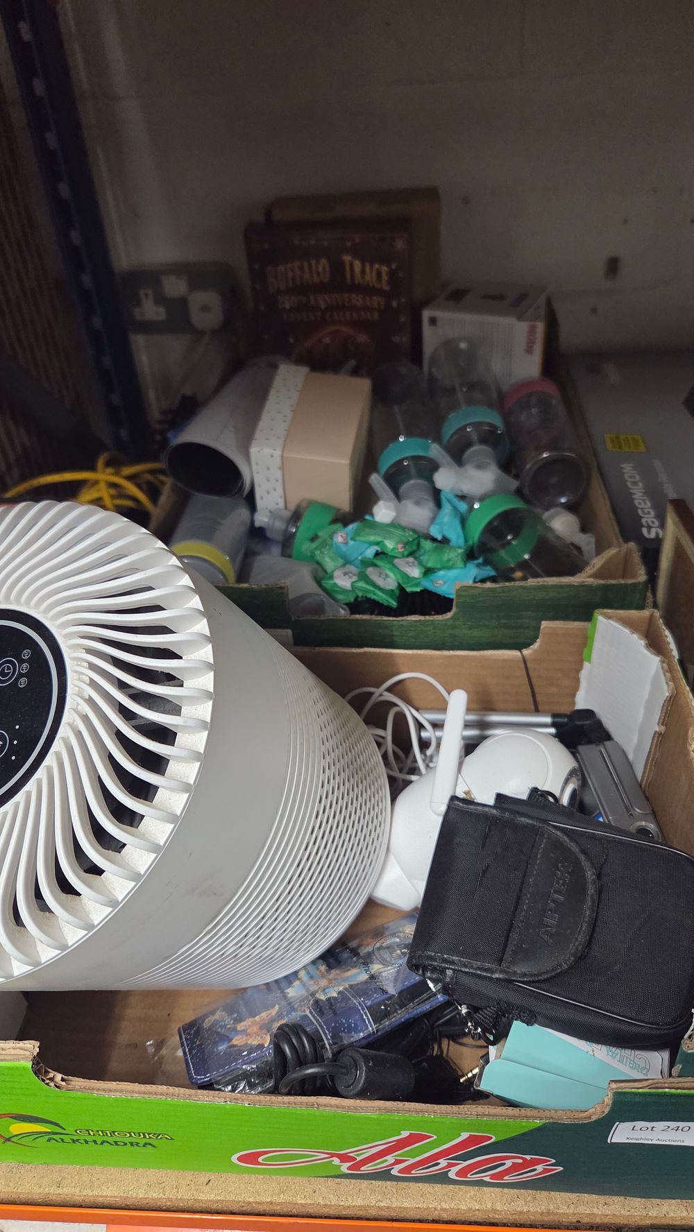 Lot 240 – Two Boxes of Household Misc.