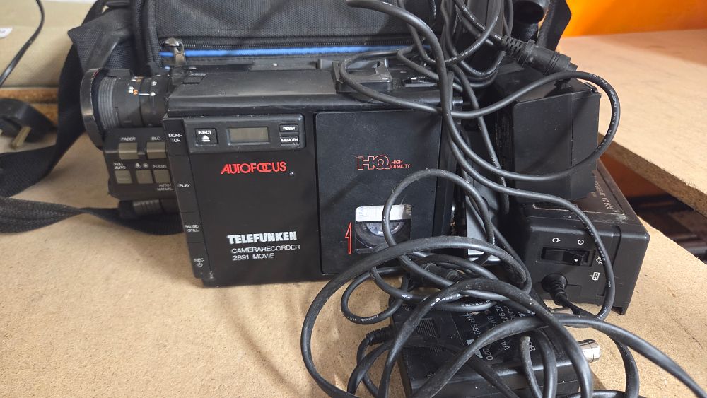 Lot 353 – A Collection of Telefunken 2891 Movie Camerarecorder and Accessories