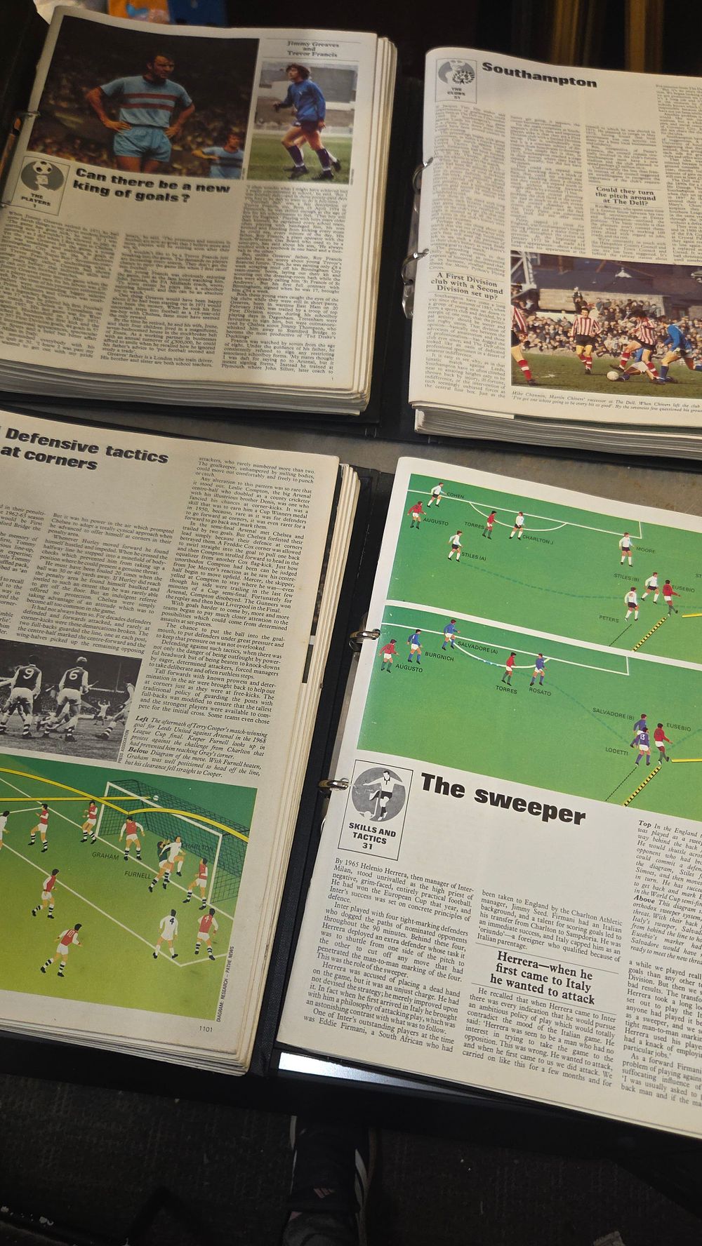 Lot 366 – A Collection of 1970s Football Skills and Tactics Books