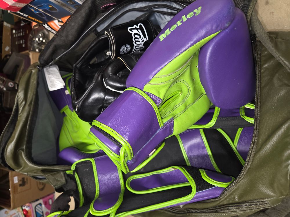 Lot 519 – A Collection of Morley and Fairtex Combat Sports Equipment