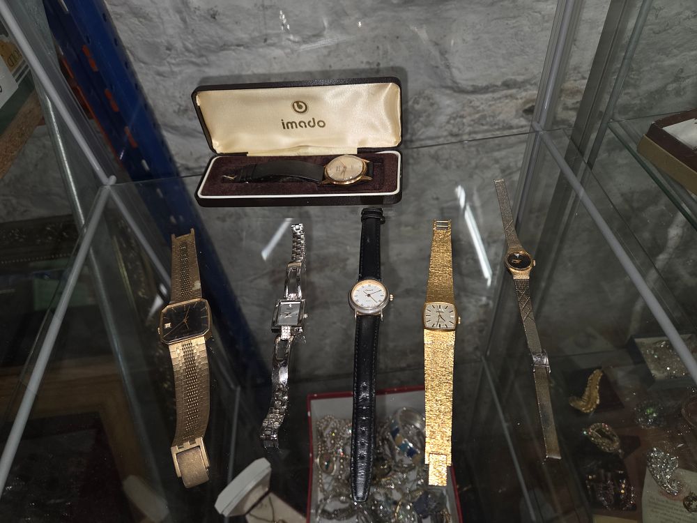 Lot 623 – A Collection of Wristwatches Including Ingersoll and Imado Models