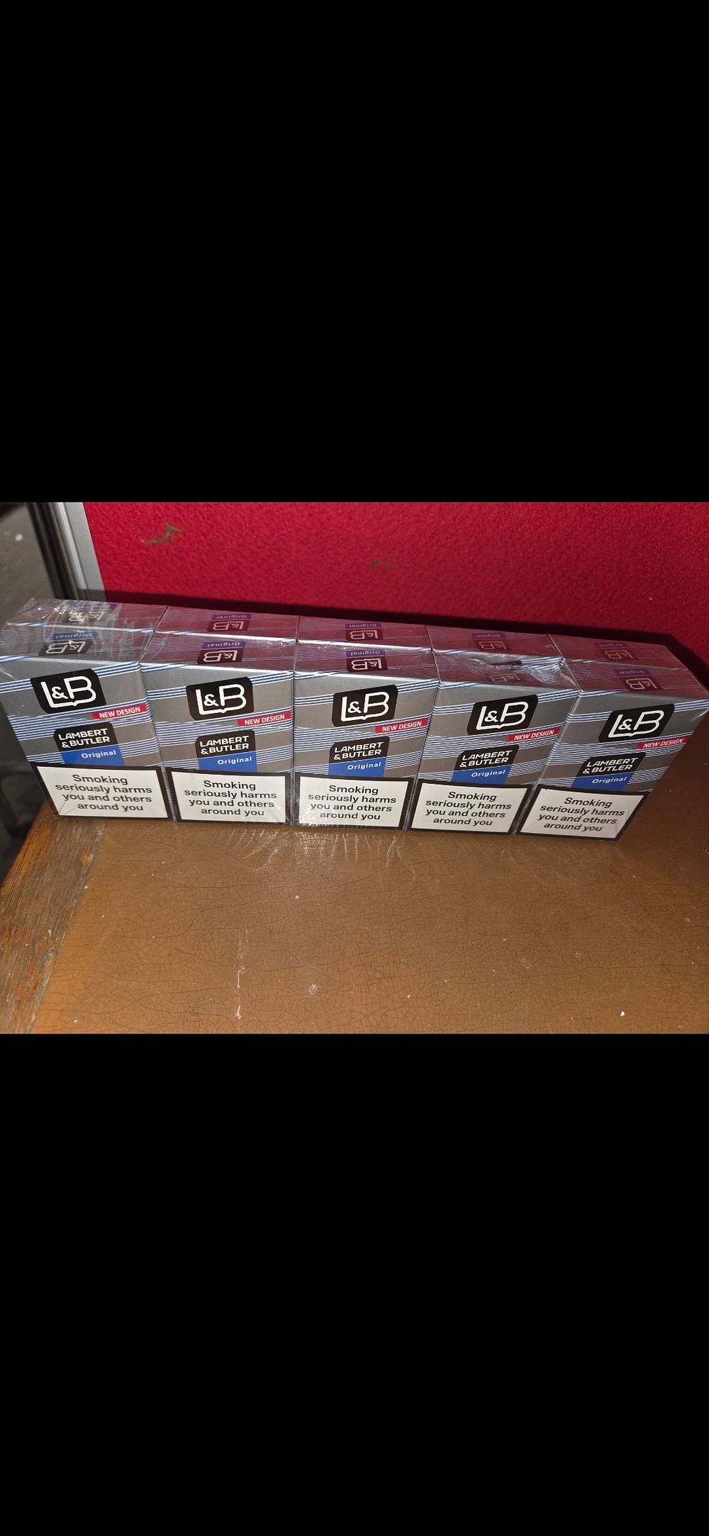 Lot 578 – A Sleeve of Lambert and Butler Original Cigarette Packs