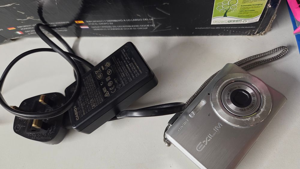 Lot 169 – Casio EXILIM Camera and Charger