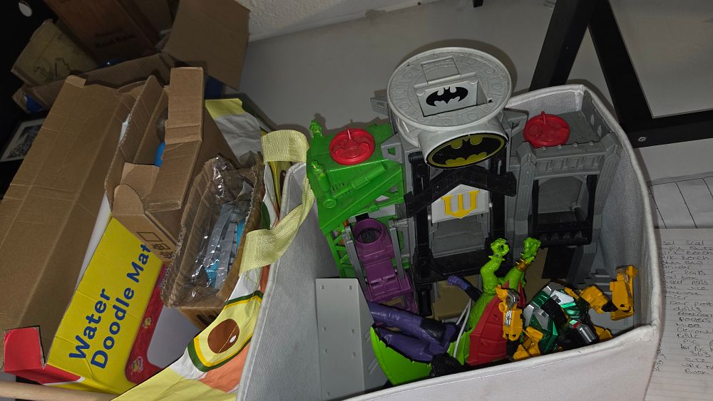 Lot 232 – Two Boxes of Toys. Including Turtles Action Figures