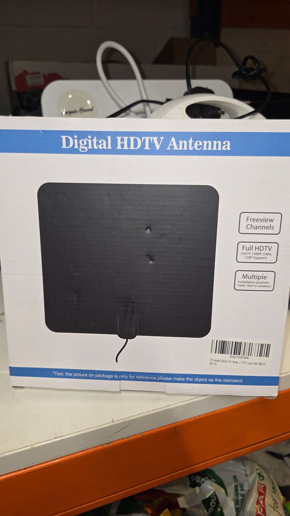 Lot 265 – Boxed Indoor Digital HDTV Antenna with Coax Cable