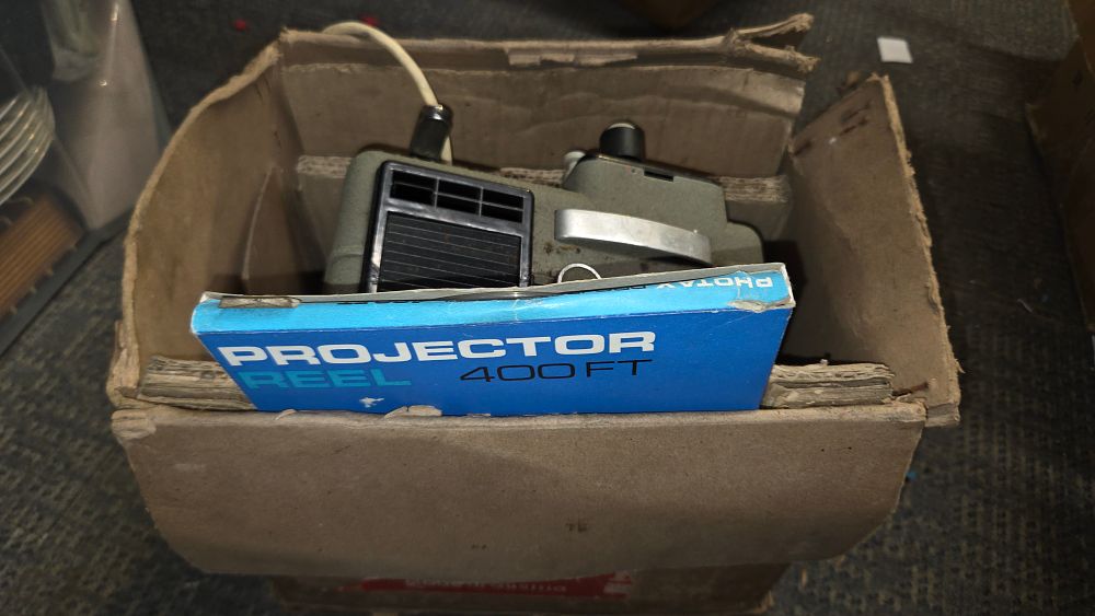 Lot 270 – Eumig Imperi Projector and Reel