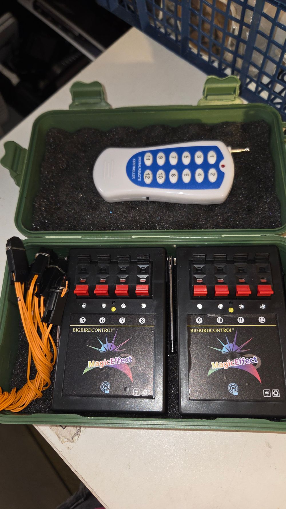 Lot 279 – Wireless Fireworks Firing System with Remote and Receiver Modules