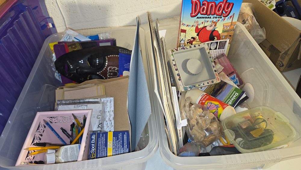 Lot 281 – Two Boxes of Crafting Items