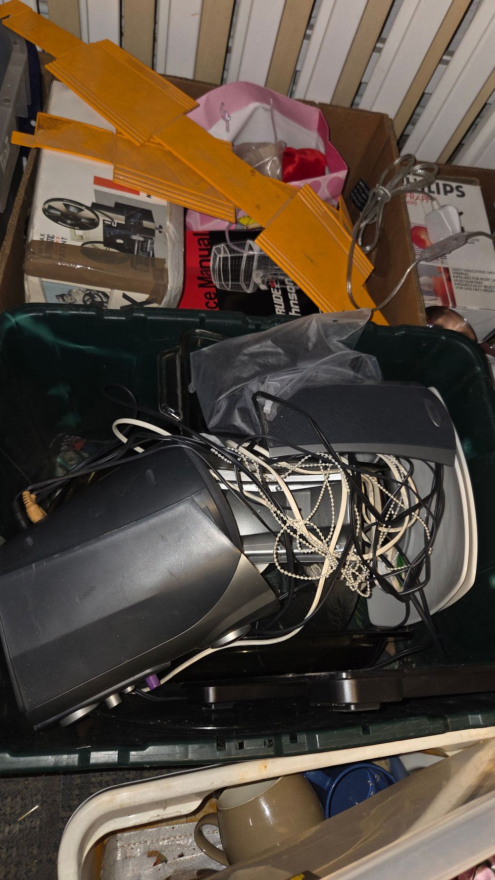 Lot 311 – Two Boxes of Electronics and Miscellaneous Items