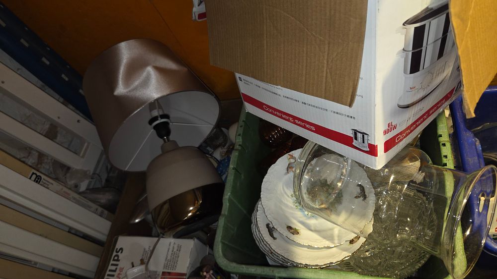 Lot 312 – Two Boxes of Household Items