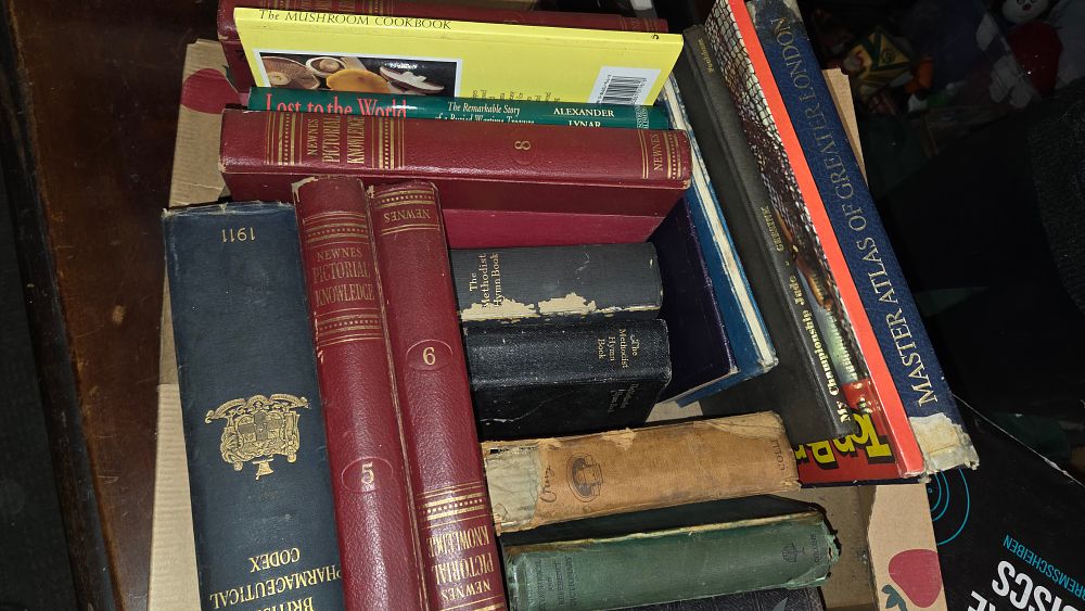 Lot 352 – A Collection of Vintage and Antique Hardcover Books