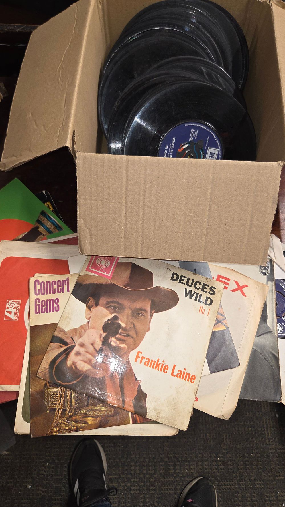 Lot 369 – Selection of Vinyl 45″ Records