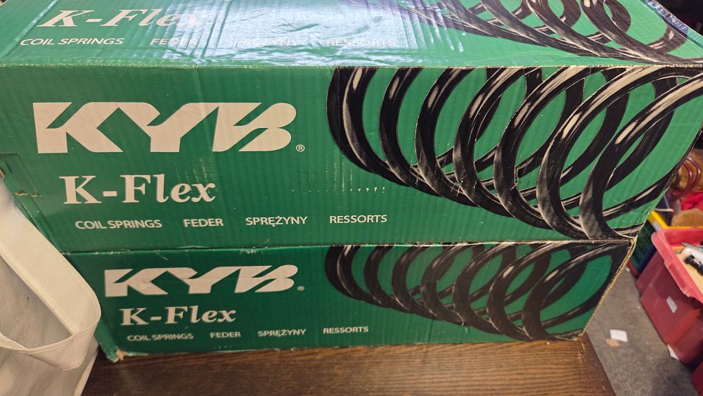 Lot 371 – Two KYB K-Flex Front Coil Springs RC2247