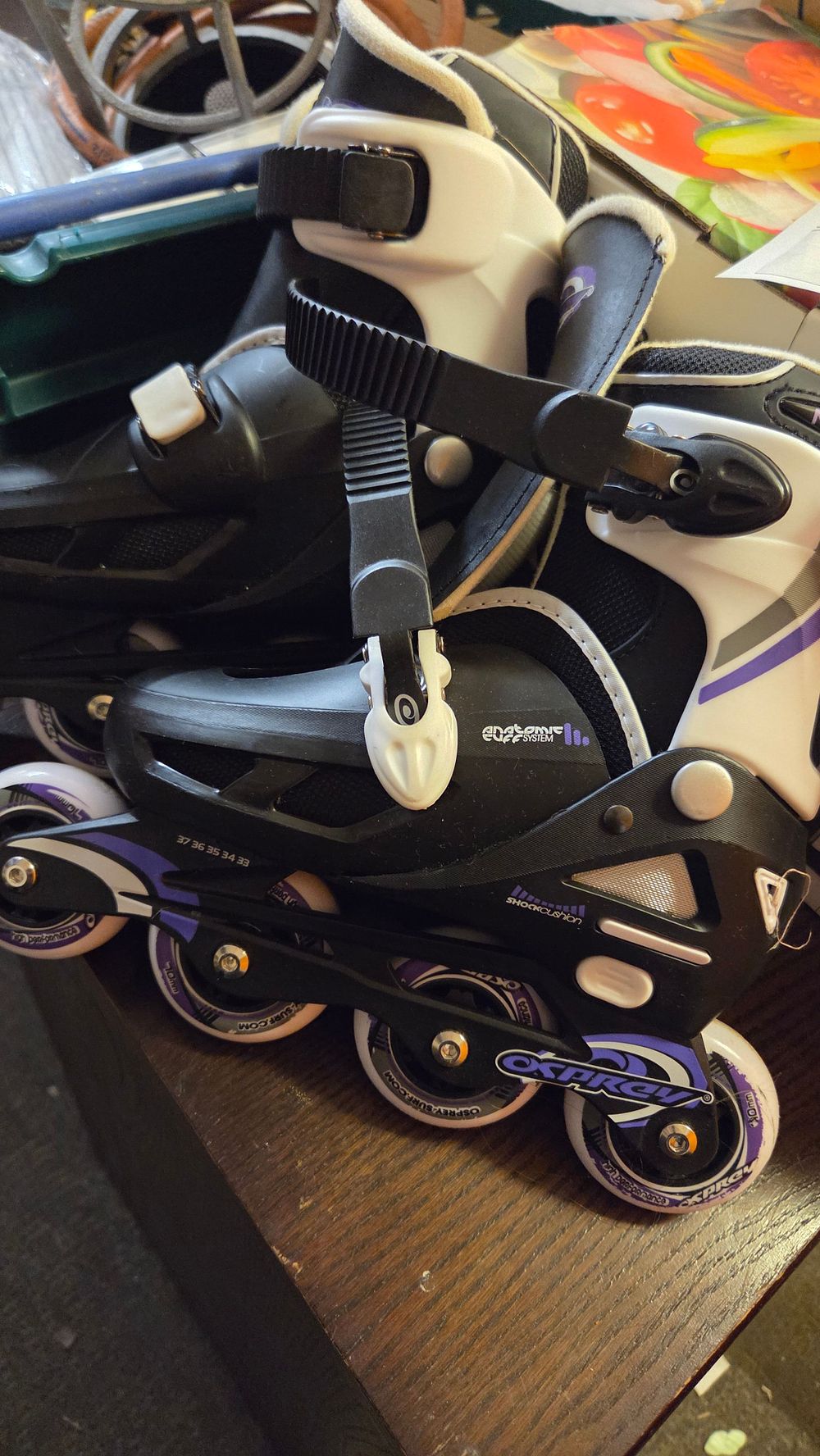 Lot 373 – A Pair of Osprey Adjustable Inline Skates Size 1-4