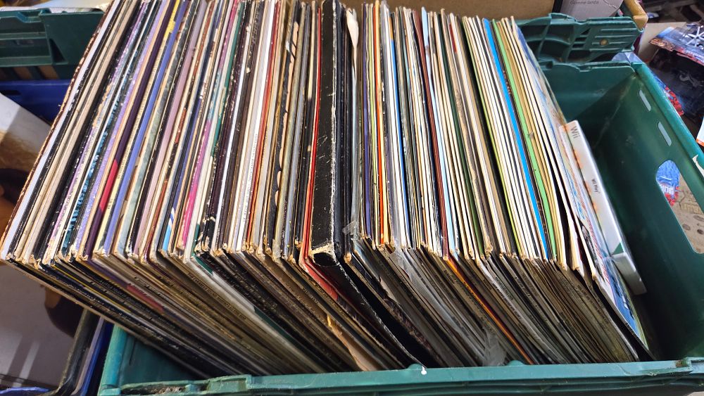 Lot 376 – A Collection of Vinyl Records and a Wii Game