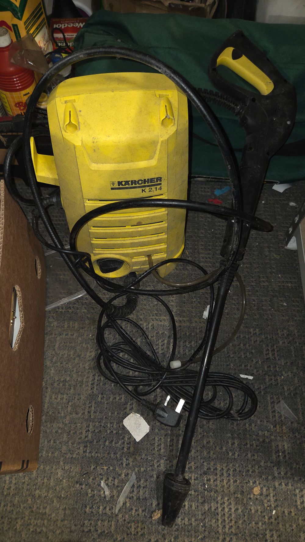 Lot 398 – Karcher K 2.14 Pressure Washer with Spray Lance