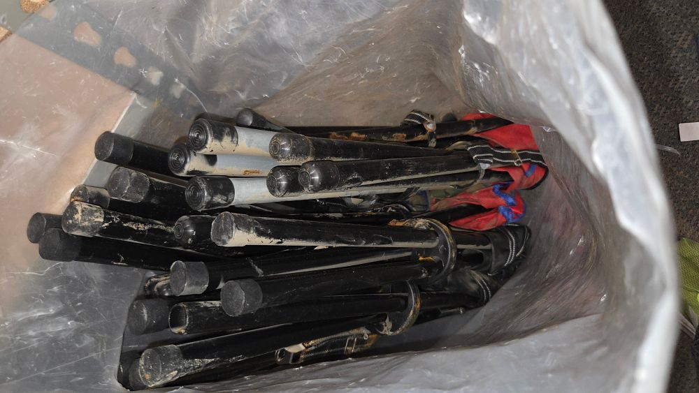 Lot 399 – A Collection of Portable Folding Metal Camping Chairs