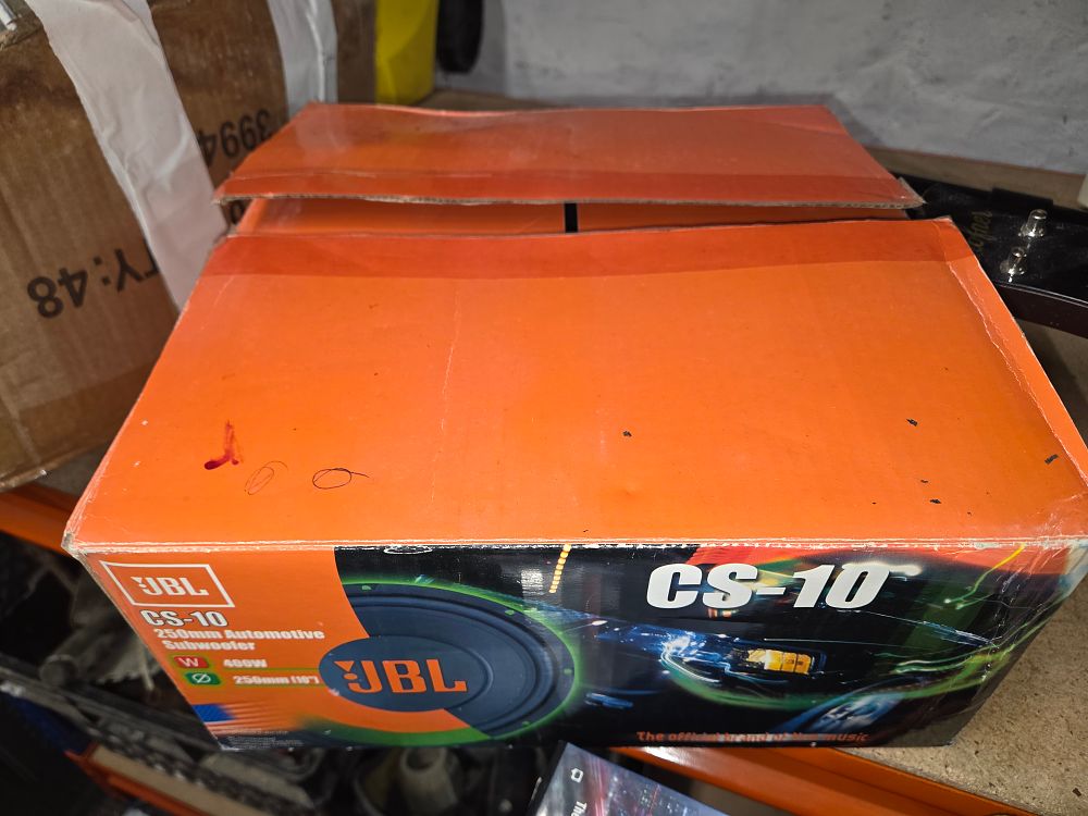 Lot 461 – New JBL CS-10 250mm Automotive Subwoofer
