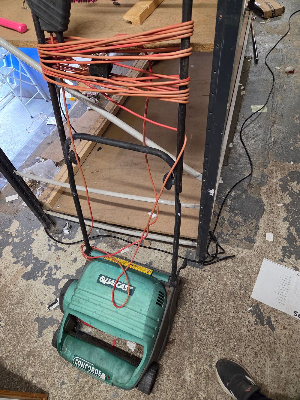 Lot 506 – Qualcast Concorde Electric Lawn Mower with Power Cable