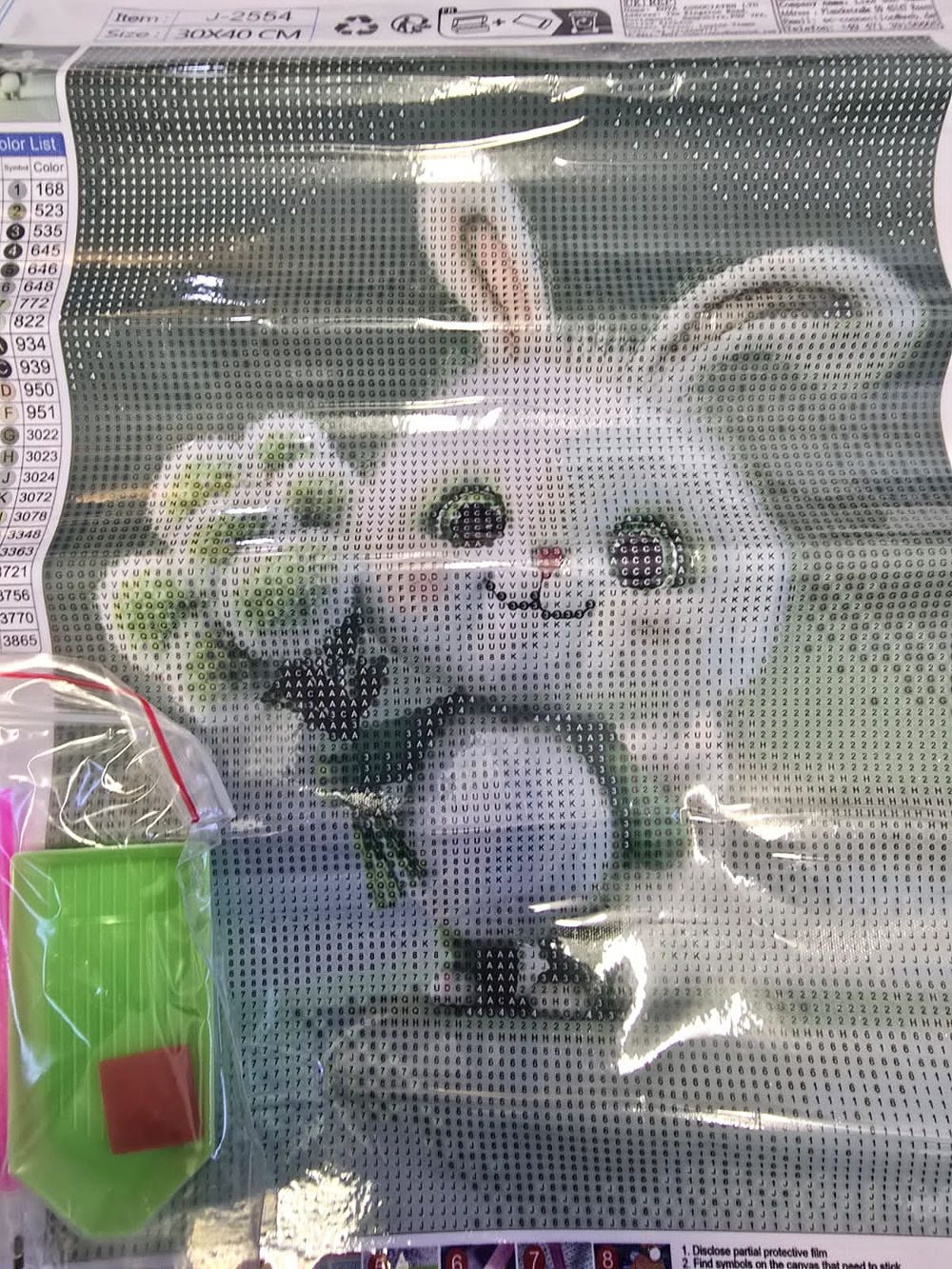 Lot 539 – Ten Bunny Themed Diamond Painting Kits