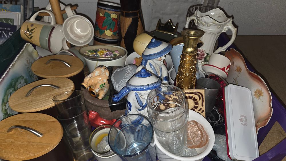Lot 573 – A Collection of Decorative Ceramics Glassware and Household Items