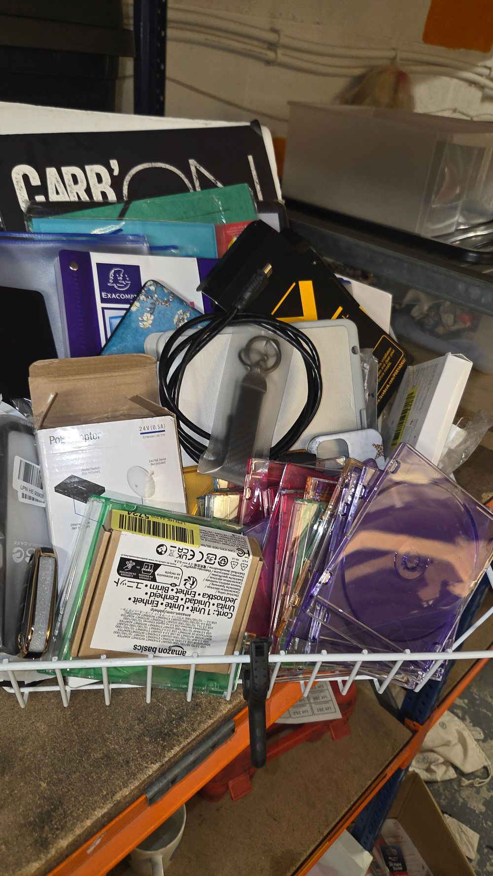 Lot 578 – Basket of Mainly New Items