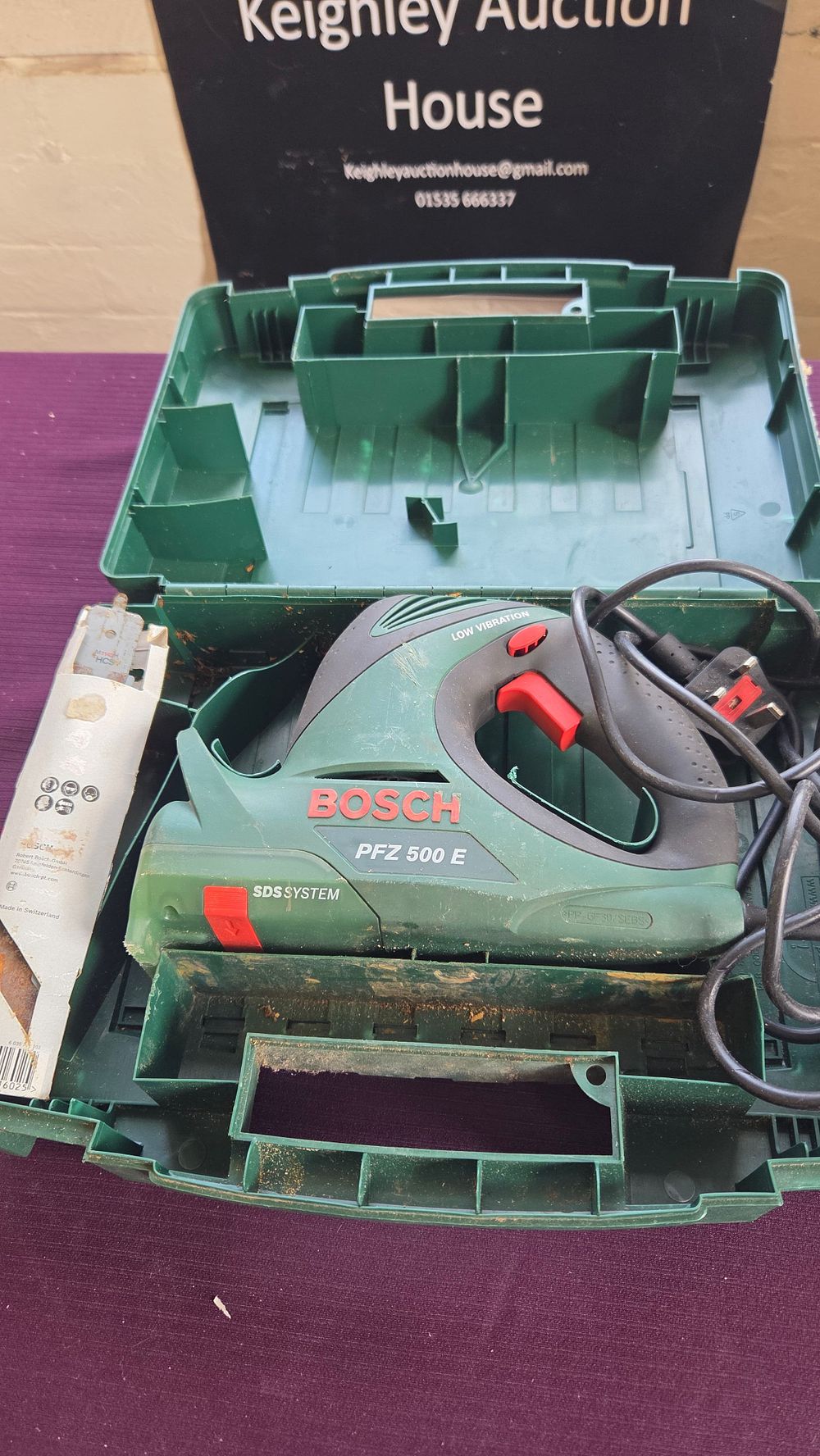 Lot 222 – Bosch PFZ 500 E Reciprocating Multi-Saw