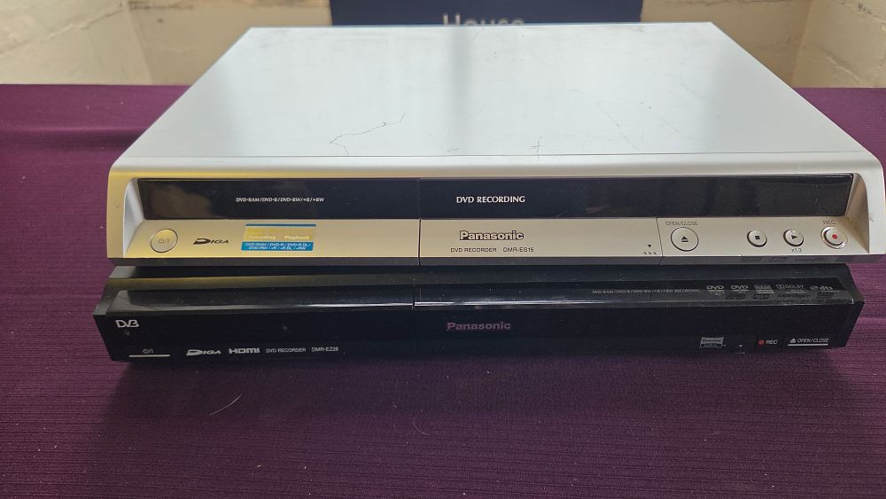 Lot 250 – A Pair of Panasonic DVD Recorders